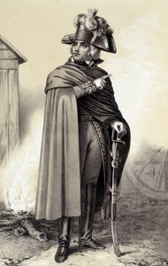 Portrait de Charles Pichegru, général français (1761-1804). Dans « Galerie historique de la Révolution française » par Albert Morin - French School