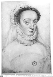 Portrait de Charlotte de Beaune (1551-1617) Dame de Sauves, XVIe-XVIIe siècle