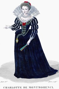Portrait de Charlotte de Montmorency - French School