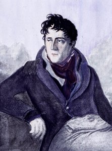 Portrait de Chateaubriand. Gravure du 19e siècle - French School