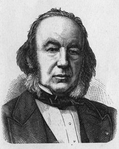 Portrait de Claude Bernard (1813 - 1878), physiologiste français - dans « Album de la Science ; savants illustres ; Grandes découvertes » 1896 - French School