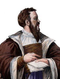 Portrait de Clément des Marets dit Marot (1496-1544) - French School
