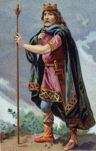 Portrait de Clotaire Ier, roi des Francs de 511 à 561). - French School