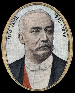 Portrait de Félix Faure, industriel et homme politique, Président de la République