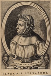 Portrait de Francesco Petrarca - French School