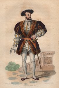 Portrait de François Ier de France (1494-1537), roi de France - French School