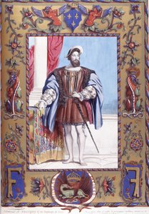 Portrait de François Ier en costume de cour - French School