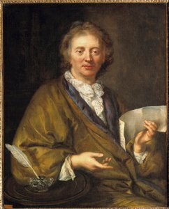 Portrait de François Couperin (1668-1733), dit Couperin le Grand, compositeur et organiste français - French School