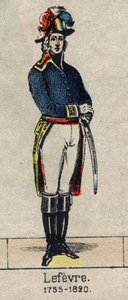 Portrait de François Joseph Lefebvre (1755-1820) duc de Dantzig et de l