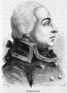 Portrait de François Joseph Westermann, général français (1751-1794) - dans "L