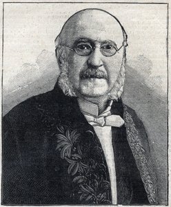 Portrait de François Jules Suisse dit Jules Simon (1814-1896), philosophe et homme d