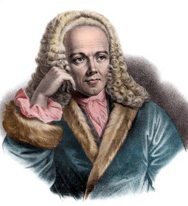 Portrait de François Quesnay (1694-1774), médecin et économiste français - French School
