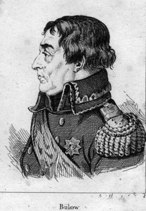 Portrait de Friedrich Wilhelm von Bulow - French School