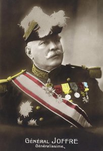 Portrait du général Joseph Joffre (1852 - 1931) - French School