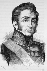 Portrait du Général Lamarque (1770-1832) - dans "L