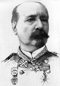 Portrait du général Pélissier décédé le 31 juillet - French School