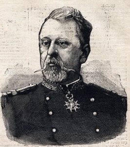 Portrait du général Poilloué de Saint Mars (1832-1897) - French School