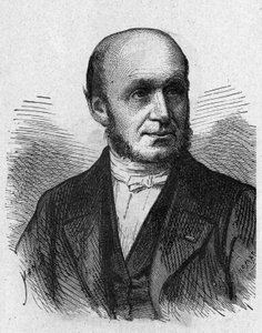 Portrait de Guillaume Benjamin Duchenne de Boulogne (1806 - 1875), médecin français - dans « Album de la Science ; savants illustres ; Grandes découvertes » 1896. - French School