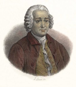 Portrait de Guillaume Chrétien par Lamoignon de Malesherbes (1721-1794), magistrat français. dans « Portraits des Hommes Utiles » - French School