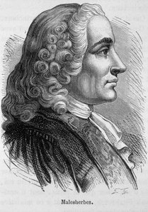 Portrait de Guillaume-Chrétien de Lamoignon de Malesherbes (1721-1794), homme politique français - dans « L