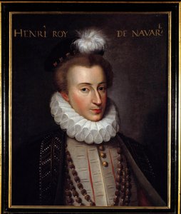 Portrait de Henri IV, roi de France - French School