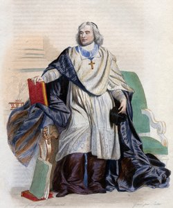 Portrait de Jacques-Bénigne Bossuet (1627-1704), évêque et théologien français - French School