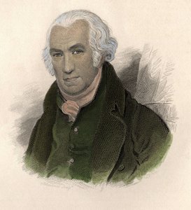 Portrait de James Watt (1736-1819), ingénieur et mécanicien écossais. dans "Portraits des Hommes Utiles" - French School