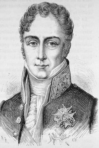 Portrait de Jean-Baptiste Sylvère Gay, vicomte de Martignac, homme politique français (1778 - 1832) - dans « L