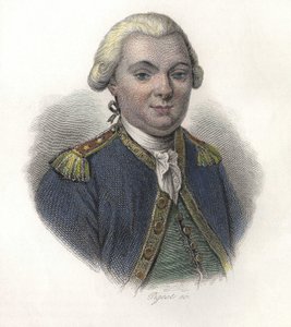 Portrait de Jean-François Galaup, Comte de La Pérouse - French School
