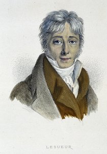 Portrait de Jean-François Lesueur - gravure - French School
