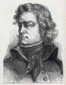 Portrait de Jean Baptiste Camille de Canclaux (1740-1817), général français de la Révolution. Gravure de 1889 - French School