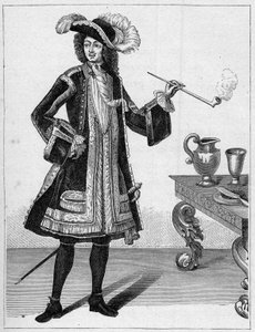 Portrait de Jean Bart (1651-1702), corsaire français. Gravure dans « La Marine et les colonies : commerce » - French School