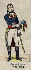 Portrait de Jean Étienne Championet, général français (1762-1800). Image d