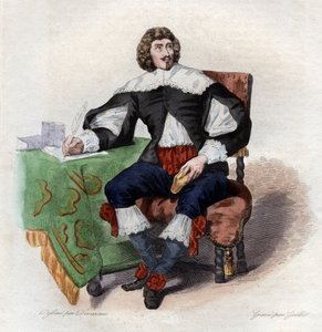Portrait de Jean Louis Guez de Balzac (1597-1654) - French School