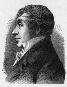 Portrait de Jean Marie Joseph Coutelle (1748-1835), commandant des aérostiers militaires sous la République - dans "Album de la Science; savants illustres; Grandes découvertes" 1896