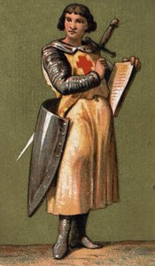 Portrait de Jean de Joinville (1225-1317) chroniqueur français, ami et confident du roi Louis IX, qu
