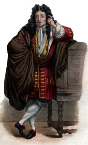Portrait de Jean de La Bruyère (1645-1696), essayiste et moraliste français - French School