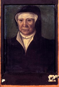 Portrait de Jeanne de Navarre (1273-1305), reine de France. Peinture de l