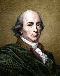 Portrait de Johann Gottfried Herder (1744-1803), philosophe et écrivain allemand. (coloration ultérieure) - French School