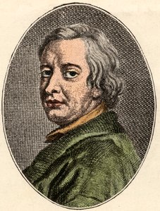 Portrait de John Dryden, poète anglais (1631-1700) - French School
