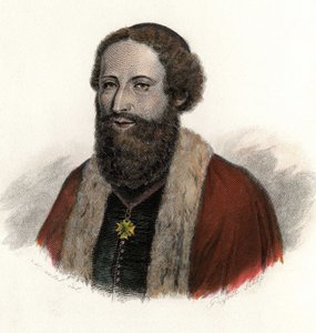 Portrait de Joseph Pitton de Tournefort (1656-1708), voyageur et botaniste français. Dans "Portraits des Hommes Utiles"