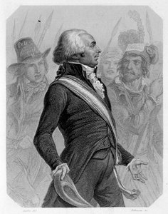 Portrait de Jérôme Pétion de Villeneuve (1756-1794), homme politique français. Dans « L