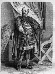 Portrait du roi Étienne dit de Blois (1096-1154), dernier roi normand d