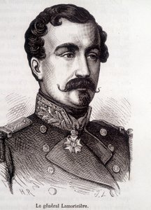 Portrait de Lamoricière, général et homme politique français (1806 - 1865)