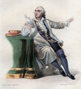 Portrait de Lekain (1729-1778) - French School