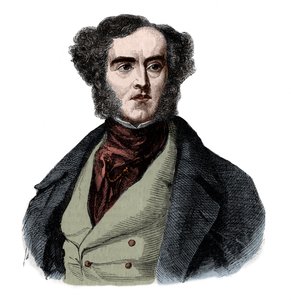 Portrait de Lord George Cavendish Bentinck (1802-1848) - French School