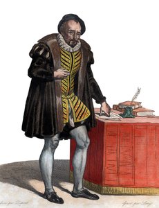 Portrait de Michel Eyquem de Montaigne (1533-1592), écrivain français