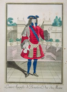 Portrait de Louis Auguste de Bourbon (1670-1736) Duc du Maine - French School