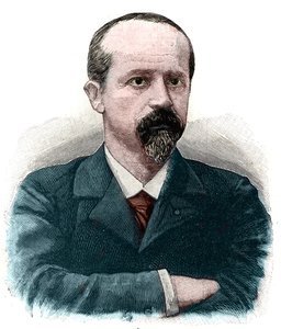 Portrait de Louis Jean Baptiste Lépine (1846-1933) avocat et homme politique français, inventeur du concours Lépine - French School