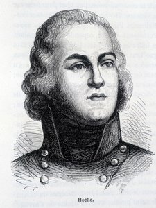 Portrait de Louis Lazare Hoche, général français - dans « L